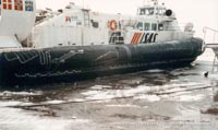 AP1-88 hovercraft with the Scandinavian company SAS -  (credit: The <a href='http://www.hovercraft-museum.org/' target='_blank'>Hovercraft Museum Trust</a>).